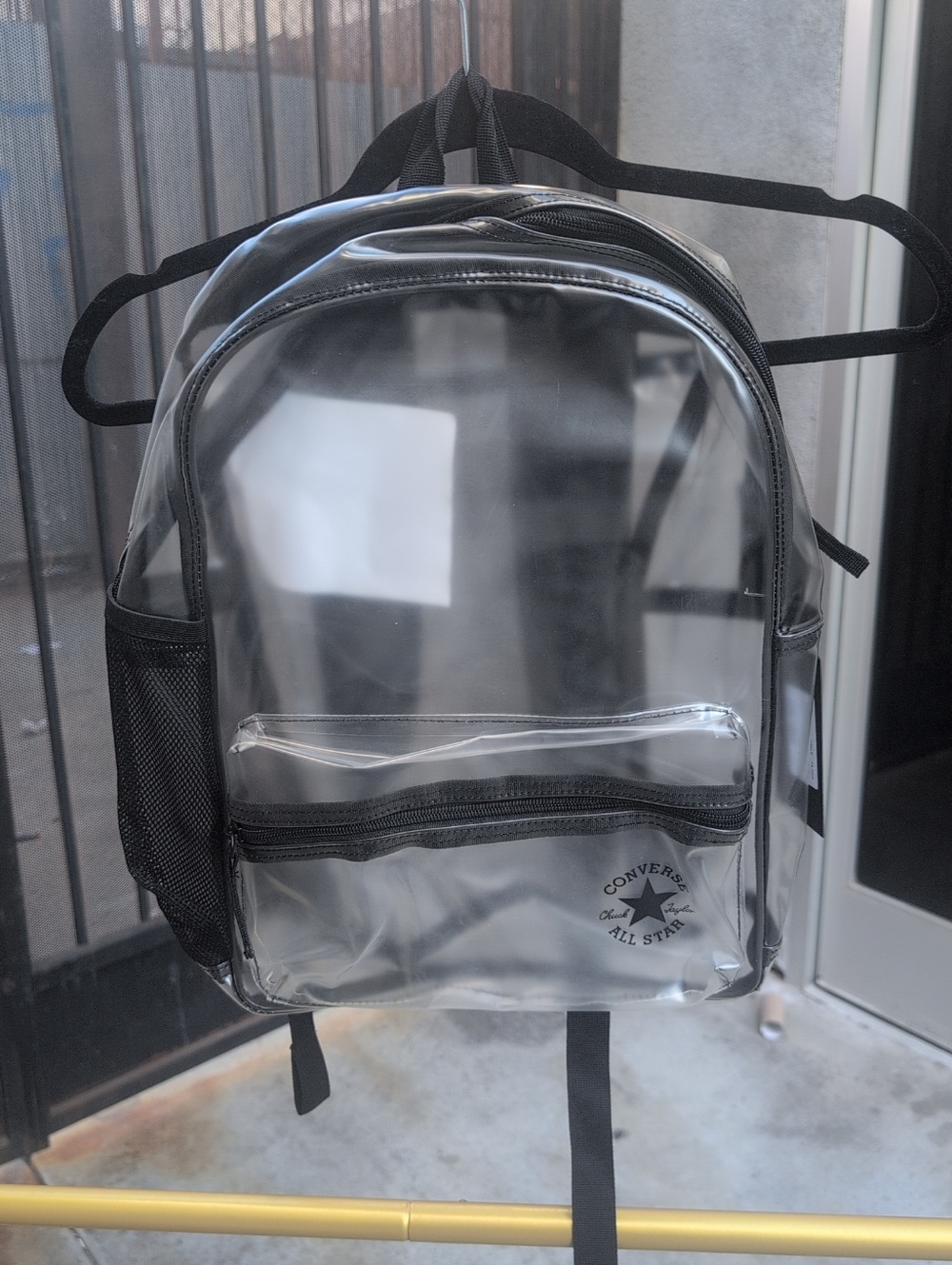 Men's Converse Clear Back to School Backpack NWT